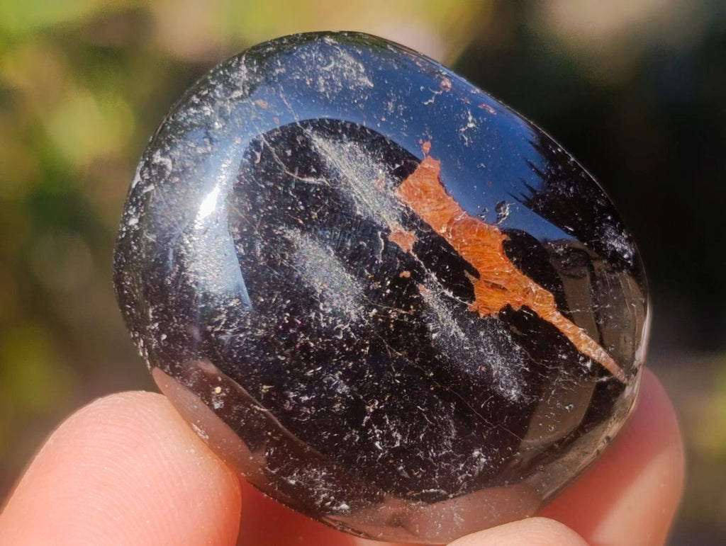 Polished Mini Black Tourmaline Jewellery Size Free Forms x 35 From Madagascar - Toprock Gemstones and Minerals 