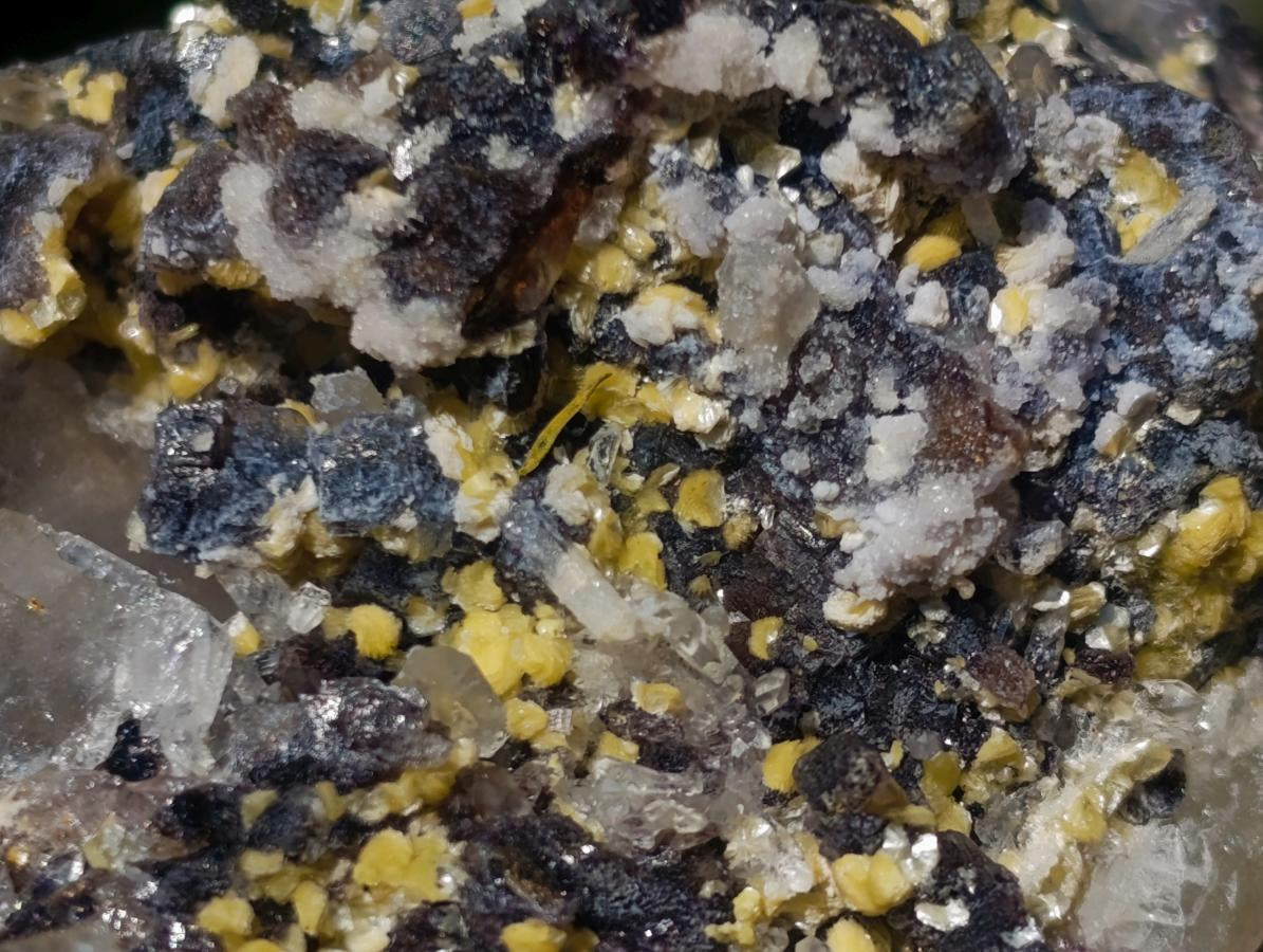 Natural Smokey Fluorite Specimens with Associated Minerals x 2 From Erongo, Namibia - Toprock Gemstones and Minerals 
