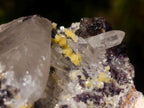 Natural Smokey Fluorite Specimens with Associated Minerals x 2 From Erongo, Namibia - Toprock Gemstones and Minerals 