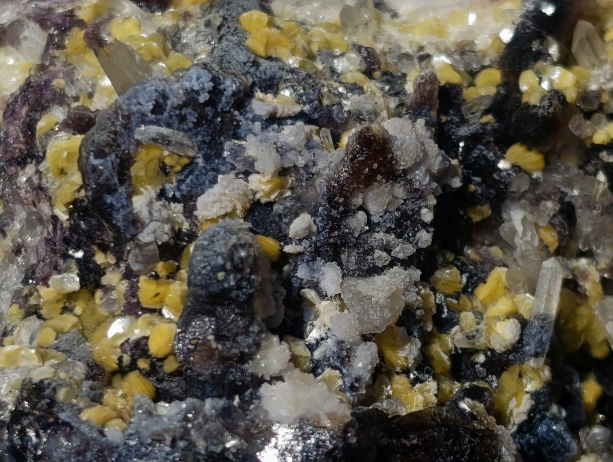 Natural Smokey Fluorite Specimens with Associated Minerals x 2 From Erongo, Namibia - Toprock Gemstones and Minerals 