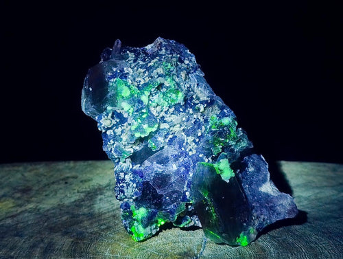 Natural Smokey Fluorite Specimens with Associated Minerals x 2 From Erongo, Namibia - Toprock Gemstones and Minerals 