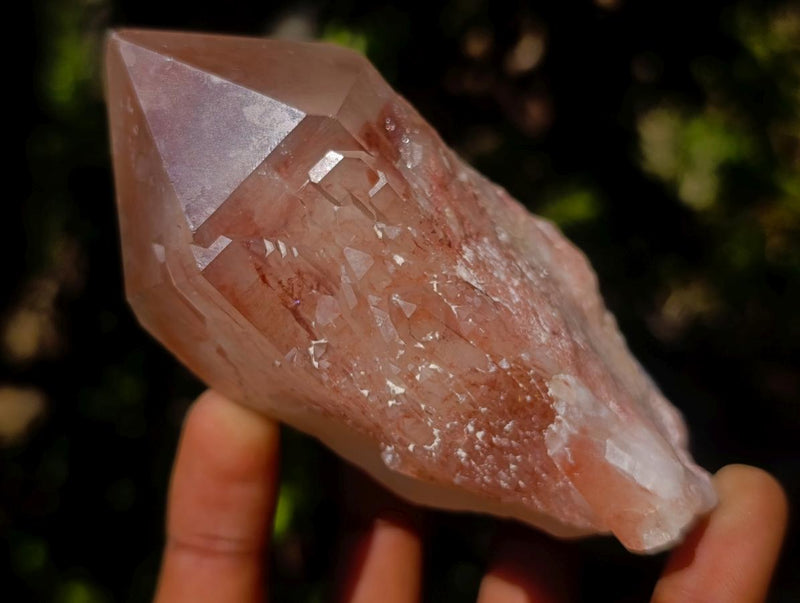Natural Red Hematoid Quartz Crystals and Clusters x 6 From Karoi, Zimbabwe - Toprock Gemstones and Minerals 