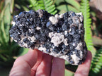 Natural Schorl Black Tourmaline Specimens x 6 From Erongo, Namibia - Toprock Gemstones and Minerals 