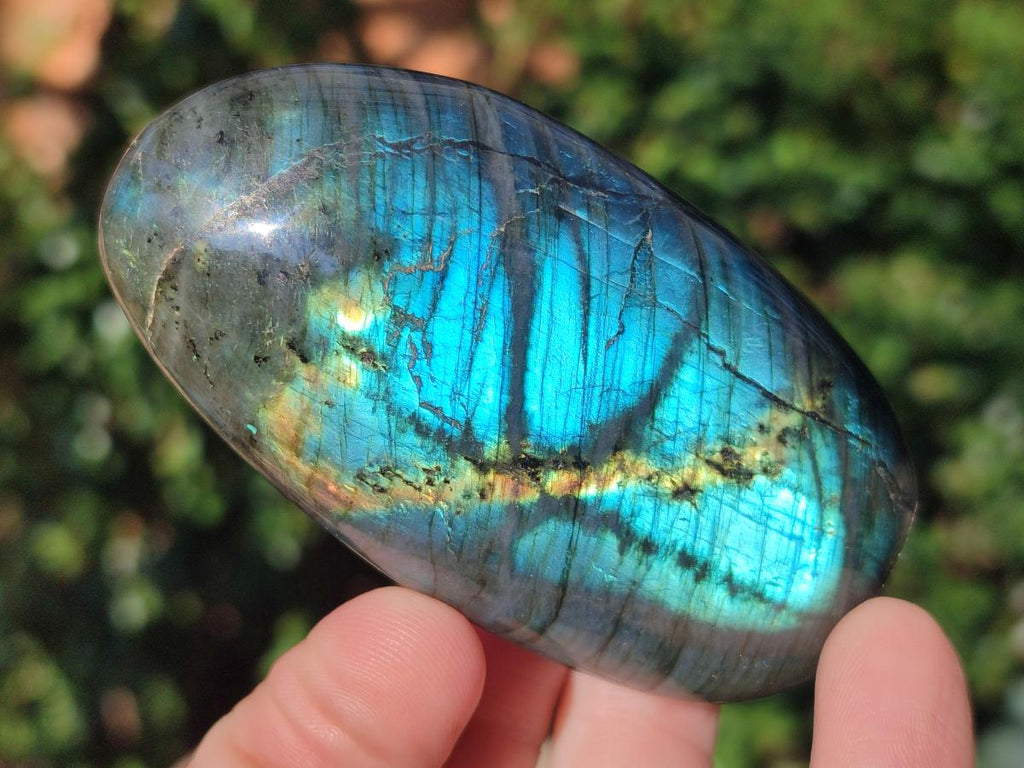Polished Labradorite Standing Display Pieces x 6 From Madagascar - Toprock Gemstones and Minerals 