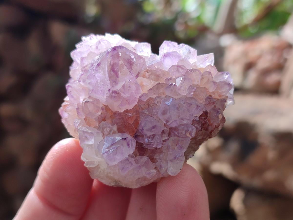 Natural Sunburst Spirit Amethyst Crystals x 20 From Boekenhouthoek, South Africa - Toprock Gemstones and Minerals 