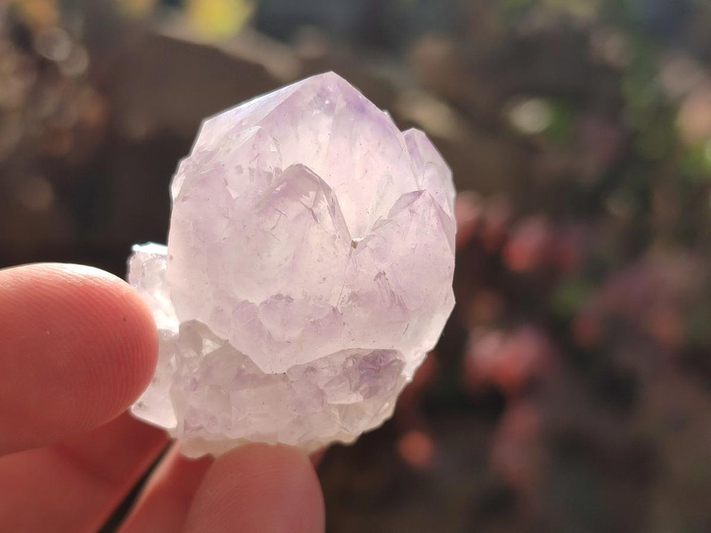 Natural Sunburst Spirit Amethyst Crystals x 20 From Boekenhouthoek, South Africa - Toprock Gemstones and Minerals 