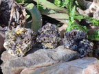 Natural Smokey Fluorite Specimens with Yellow Muscovite Mica x 3 From Erongo, Namibia - Toprock Gemstones and Minerals 