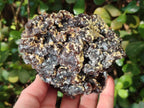 Natural Smokey Fluorite Specimens with Yellow Muscovite Mica x 3 From Erongo, Namibia - Toprock Gemstones and Minerals 