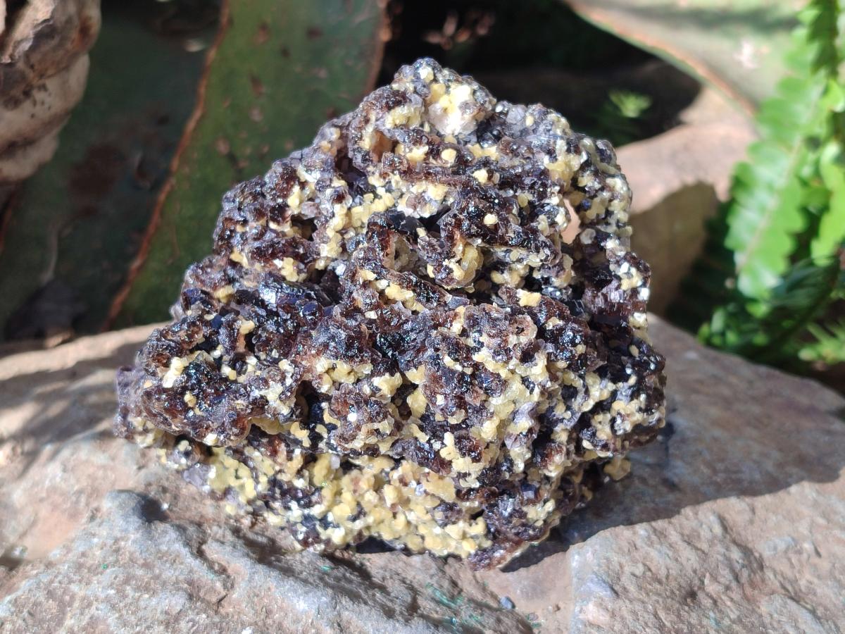 Natural Smokey Fluorite Specimens with Yellow Muscovite Mica x 3 From Erongo, Namibia - Toprock Gemstones and Minerals 