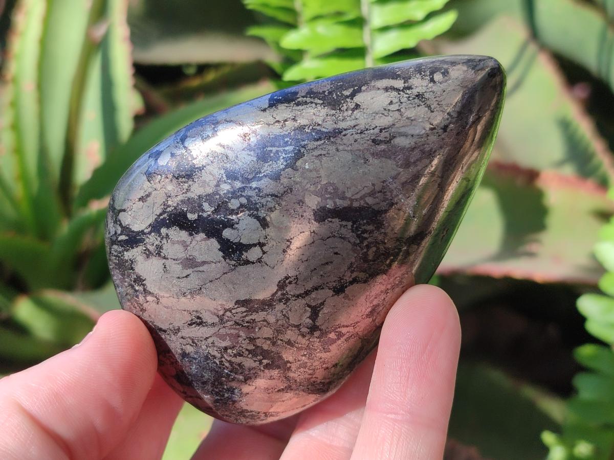 Polished Basalt Pharaoh Stone Free Forms x 4 From Iron Duke Mine, Zimbabwe - Toprock Gemstones and Minerals 