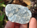 Natural Blue Celestite Specimens x 12 From Sakoany, Madagascar - Toprock Gemstones and Minerals 