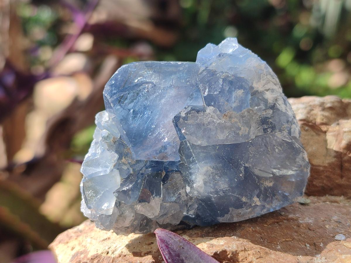 Natural Blue Celestite Specimens x 12 From Sakoany, Madagascar - Toprock Gemstones and Minerals 