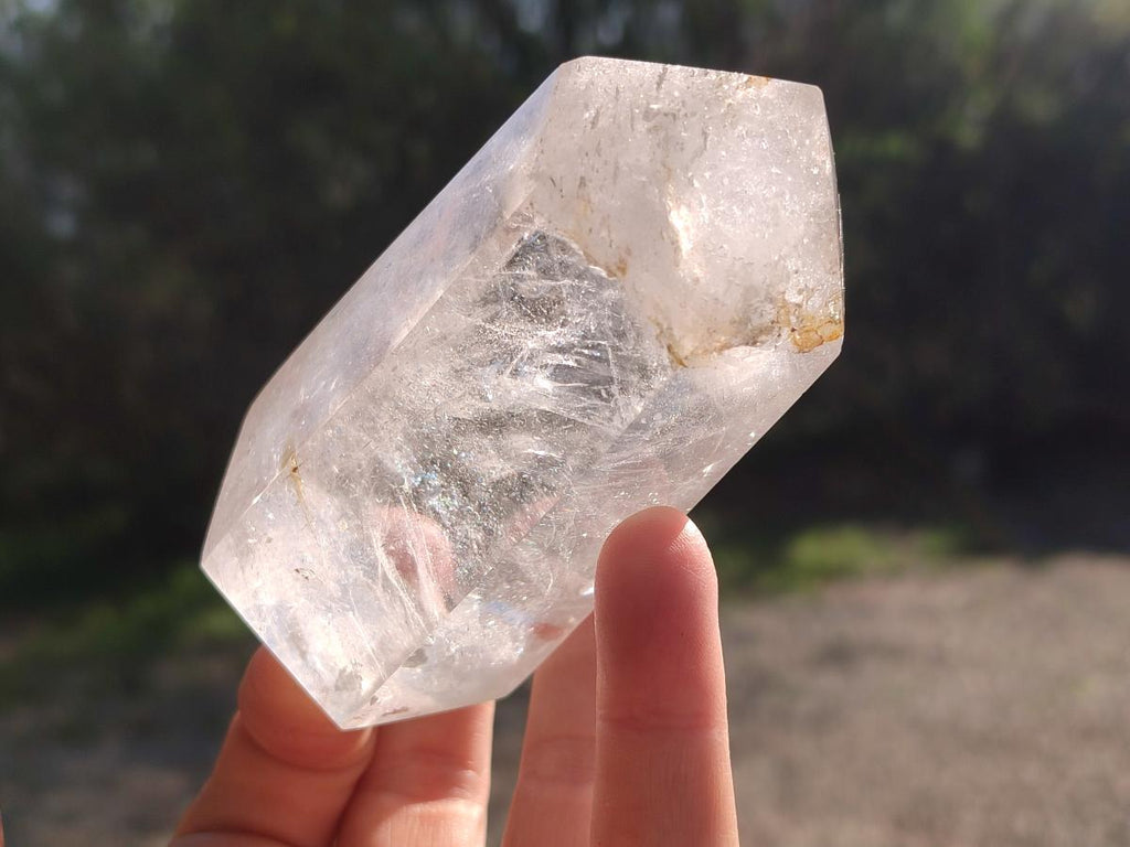 Polished Clear Quartz Crystals x 6 From Madagascar - Toprock Gemstones and Minerals 