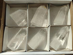 Polished Clear Quartz Crystals x 6 From Madagascar - Toprock Gemstones and Minerals 