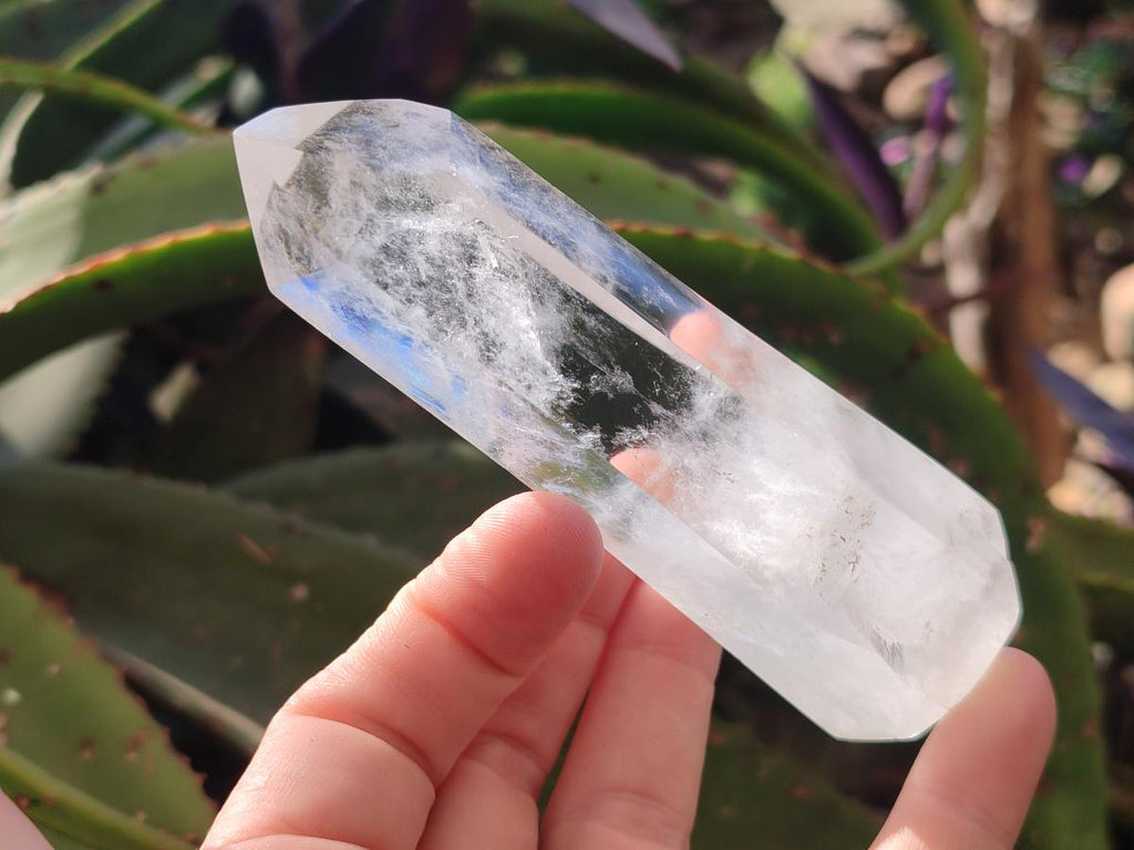 Polished Clear Quartz Crystals x 6 From Madagascar - Toprock Gemstones and Minerals 
