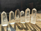 Polished Clear Quartz Crystal x 35 From Madagascar - Toprock Gemstones and Minerals 