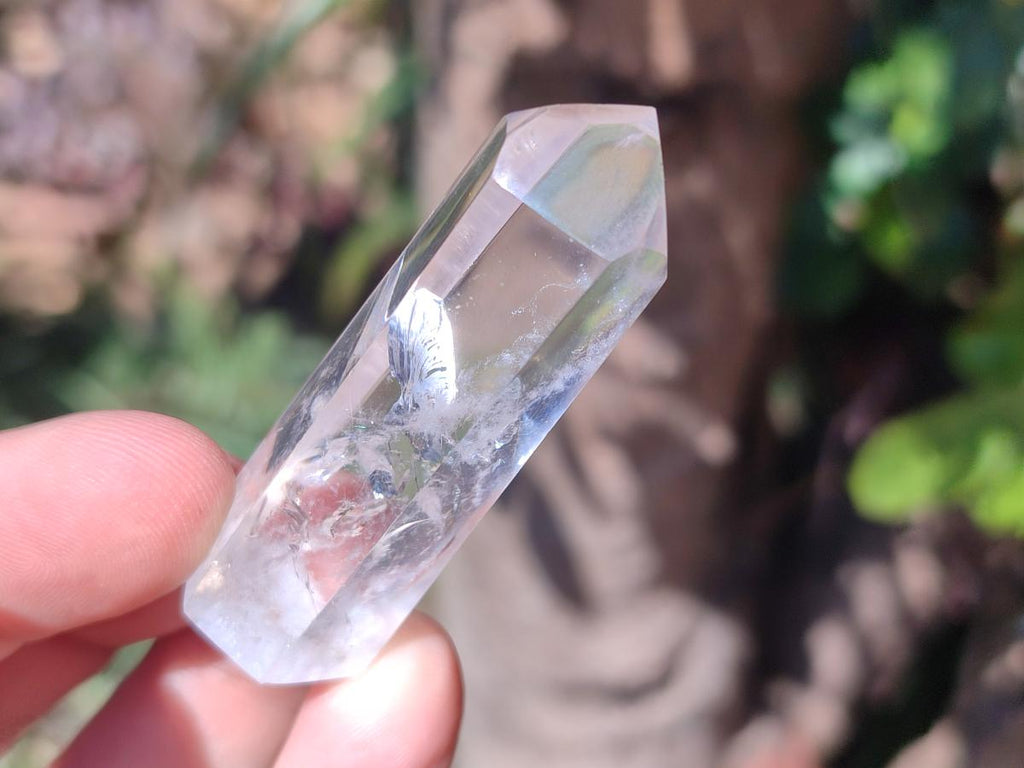 Polished Clear Quartz Crystal x 35 From Madagascar - Toprock Gemstones and Minerals 