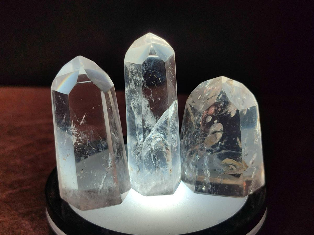 Polished Clear Quartz Crystal x 35 From Madagascar - Toprock Gemstones and Minerals 