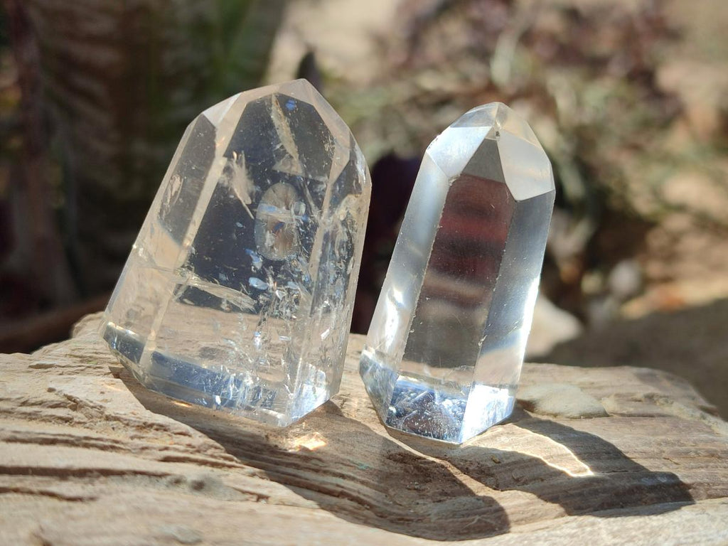 Polished Clear Quartz Crystal x 35 From Madagascar - Toprock Gemstones and Minerals 