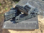 Natural Smokey Quartz Specimens with Black Tourmaline x 19 From Erongo, Namibia - Toprock Gemstones and Minerals 
