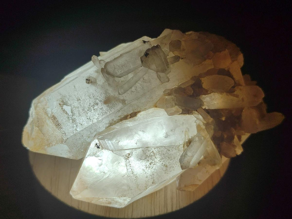 Natural Malagasy Quartz Clusters x 12 From Madagascar - Toprock Gemstones and Minerals 