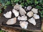 Natural Malagasy Quartz Clusters x 12 From Madagascar - Toprock Gemstones and Minerals 