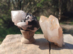 Natural Malagasy Quartz Clusters x 12 From Madagascar - Toprock Gemstones and Minerals 