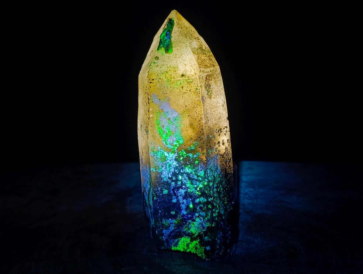 Natural Smokey Quartz Crystals with Hyalite Opal x 3 From Erongo, Namibia - Toprock Gemstones and Minerals 