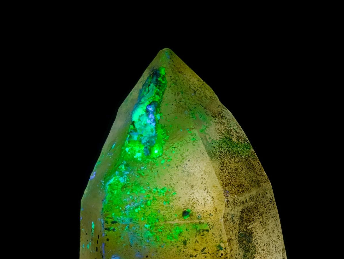 Natural Smokey Quartz Crystals with Hyalite Opal x 3 From Erongo, Namibia - Toprock Gemstones and Minerals 