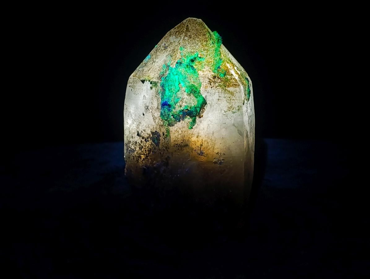 Natural Smokey Quartz Crystals with Hyalite Opal x 3 From Erongo, Namibia - Toprock Gemstones and Minerals 