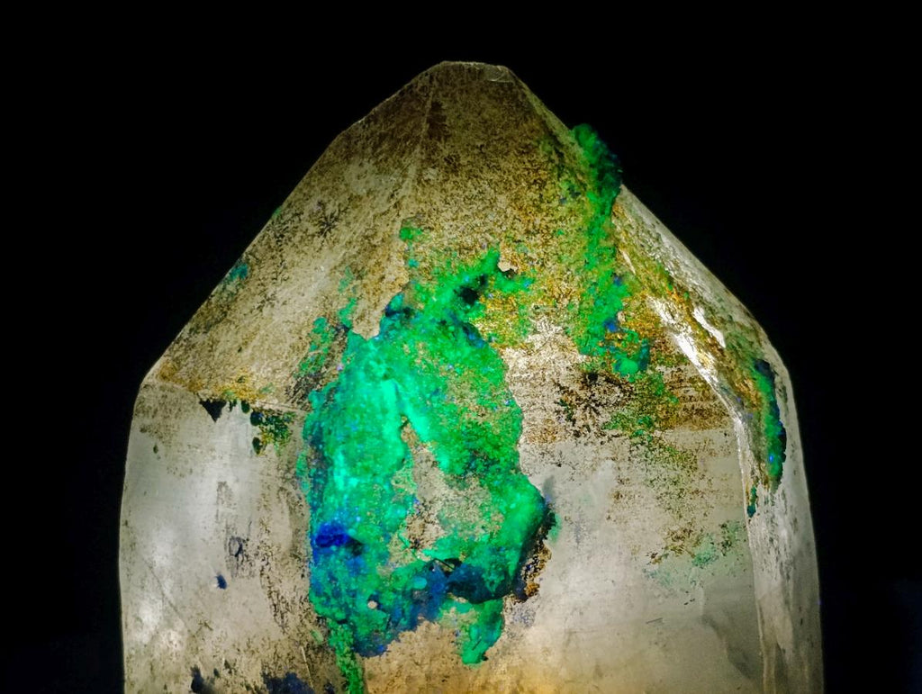 Natural Smokey Quartz Crystals with Hyalite Opal x 3 From Erongo, Namibia - Toprock Gemstones and Minerals 