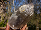 Natural Smokey Quartz Crystals with Hyalite Opal x 3 From Erongo, Namibia - Toprock Gemstones and Minerals 