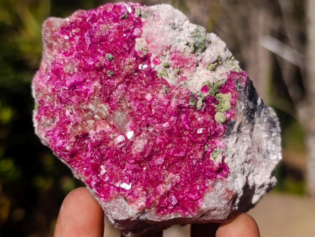 Natural Salrose Cobaltoan Dolomite Specimens x 6 From Kakanda, Congo - Toprock Gemstones and Minerals 