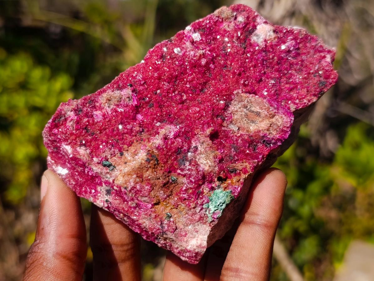 Natural Salrose Cobaltoan Dolomite Specimens x 6 From Kakanda, Congo - Toprock Gemstones and Minerals 