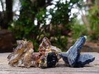 Natural Schorl Black Tourmaline with Smokey Quartz x 48 From Erongo, Namibia - Toprock Gemstones and Minerals 