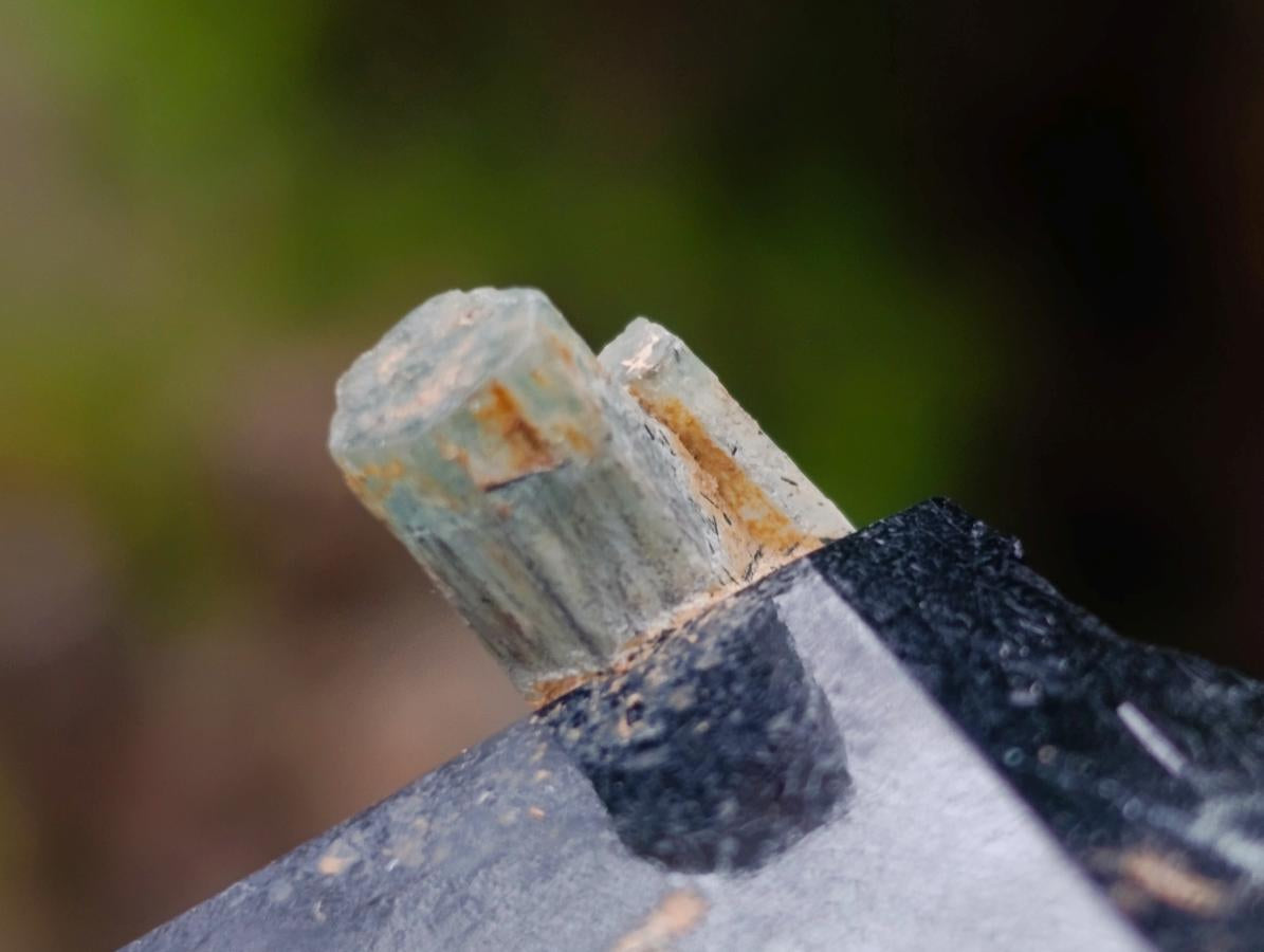 Natural Schorl Black Tourmaline with Smokey Quartz x 48 From Erongo, Namibia - Toprock Gemstones and Minerals 