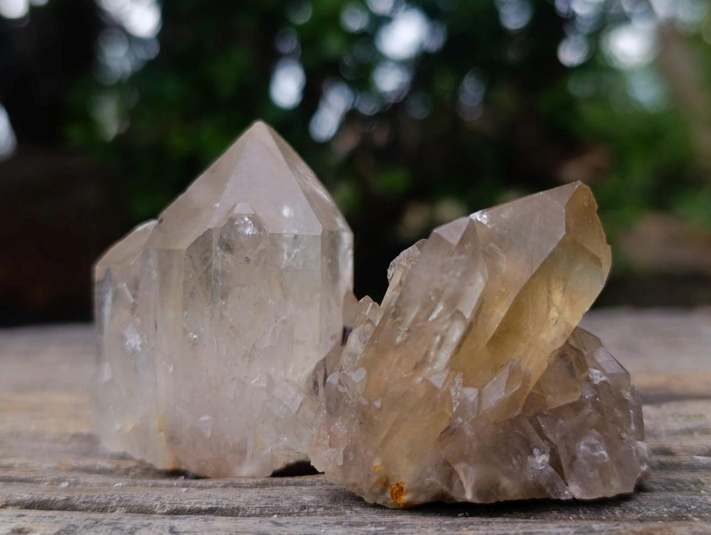 Natural Cascading Luena Quartz Crystals x 26 From Luena, Congo - Toprock Gemstones and Minerals 