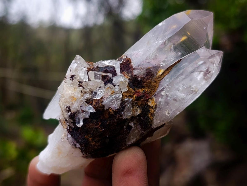Natural Cascading Luena Quartz Crystals x 26 From Luena, Congo - Toprock Gemstones and Minerals 