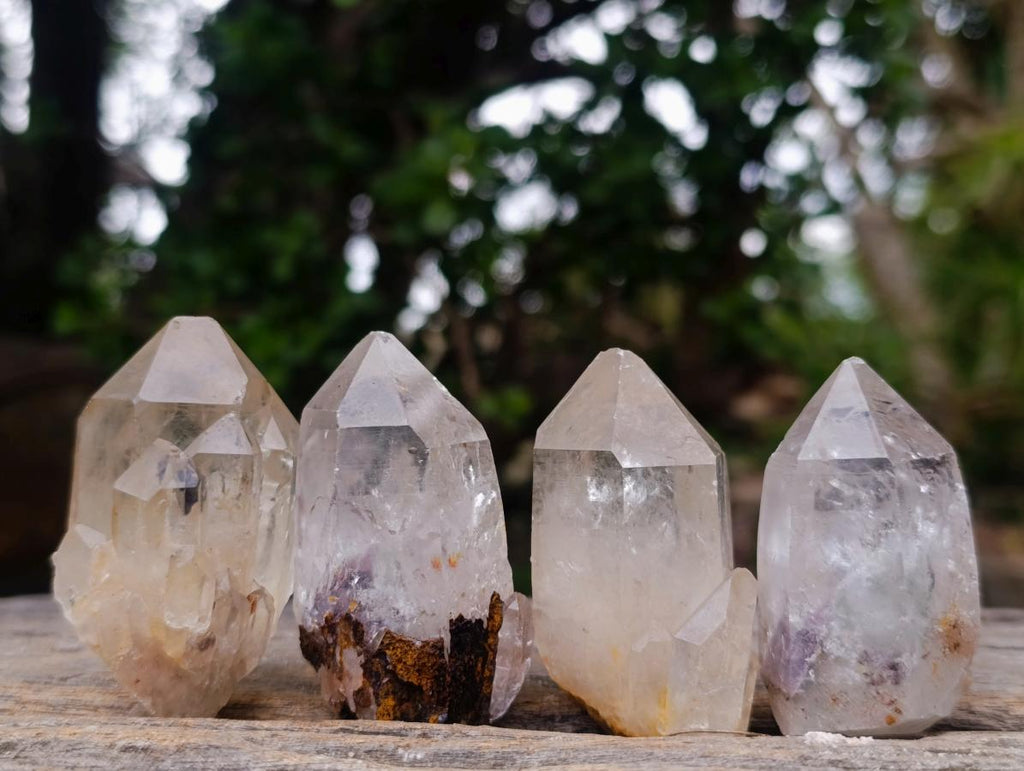 Natural Cascading Luena Quartz Crystals x 26 From Luena, Congo - Toprock Gemstones and Minerals 