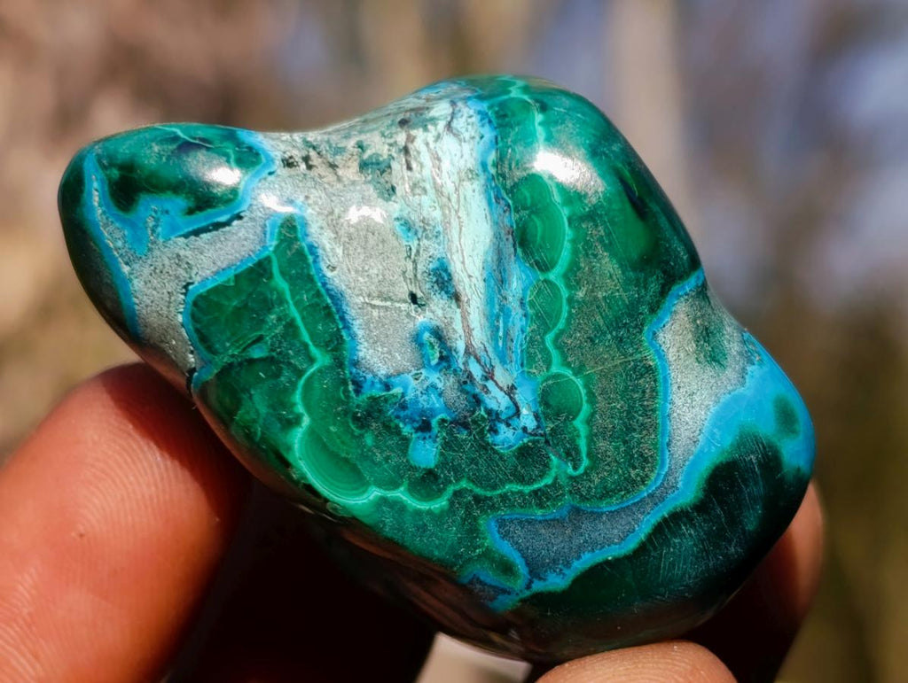 Polished Malacolla Free Forms x 20 From Kulukuluku, Congo - Toprock Gemstones and Minerals 