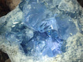 Natural Large Blue Celestite Geode Specimen x 1 From Sakoany, Madagascar - Toprock Gemstones and Minerals 