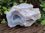Natural Etched Blue Chalcedony Specimens x 12 From Nsanje, Malawi - Toprock Gemstones and Minerals 
