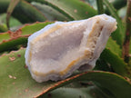 Natural Etched Blue Chalcedony Specimens x 12 From Nsanje, Malawi - Toprock Gemstones and Minerals 
