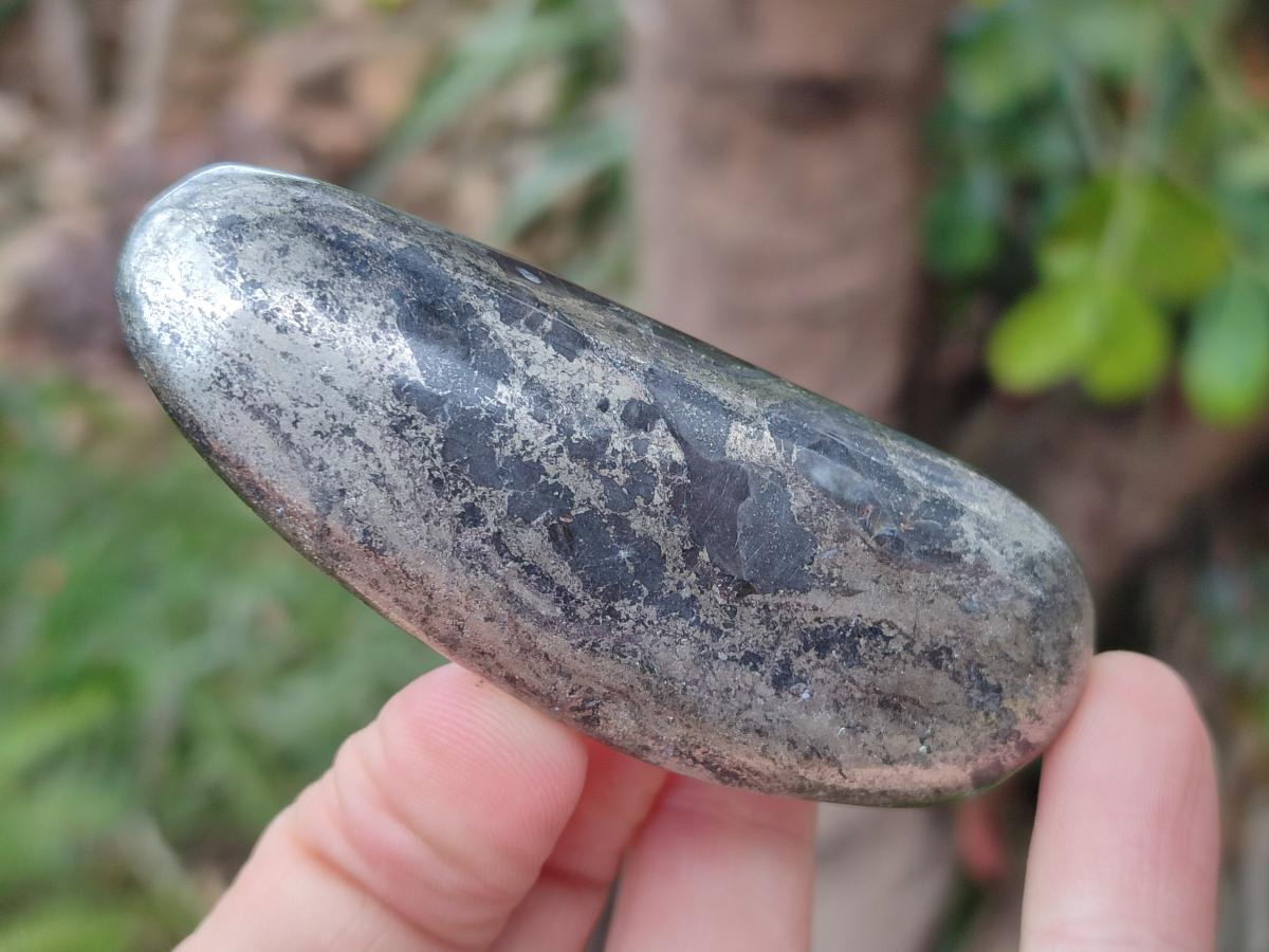 Polished Basalt Pharaoh Stone Free Forms x 12 From Iron Duke Mine, Zimbabwe - Toprock Gemstones and Minerals 