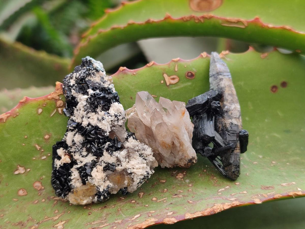 Natural MIni Mix of Mineral Specimens x 90 From Erongo, Namibia - Toprock Gemstones and Minerals 