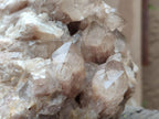 Natural Large Cascading White Phantom Smokey Luena Quartz Cluster x 1 From Luena, Congo - Toprock Gemstones and Minerals 