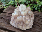 Natural Large Cascading White Phantom Smokey Luena Quartz Cluster x 1 From Luena, Congo - Toprock Gemstones and Minerals 