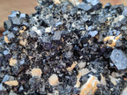 Natural Schorl Black Tourmaline with Associated Minerals x 4 From Erongo, Namibia - Toprock Gemstones and Minerals 