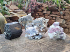 Natural Mix of Mineral Specimens x 3 From Erongo, Namibia - Toprock Gemstones and Minerals 