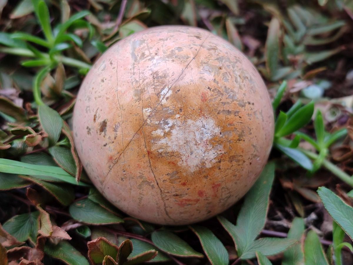 Polished Runestone Feldspar Spheres x 8 From Zimbabwe - Toprock Gemstones and Minerals 